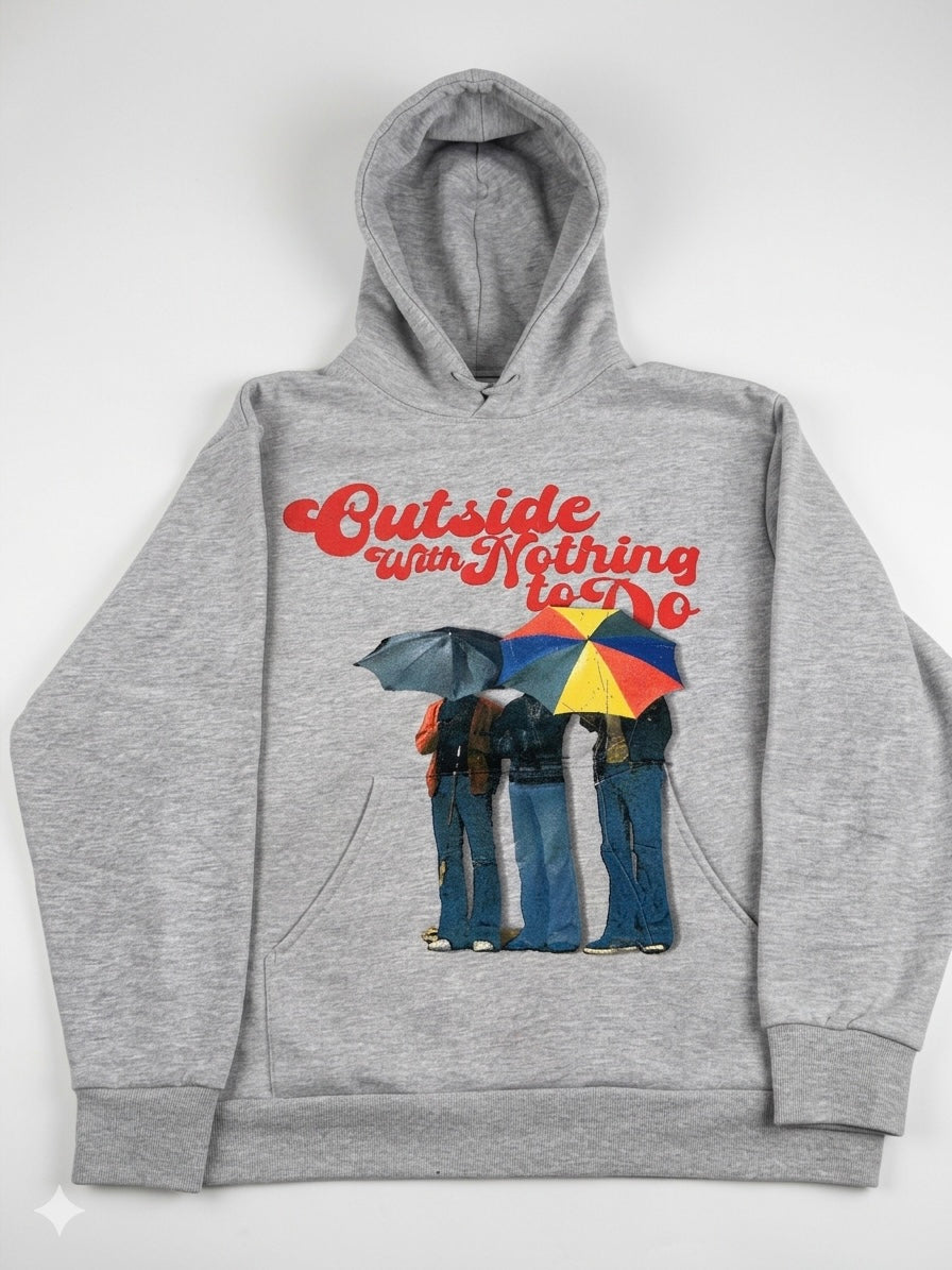 GREY HOODIE