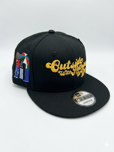 Outsidewithnthn2do SNAPBACK RED OUTSIDE PATCH