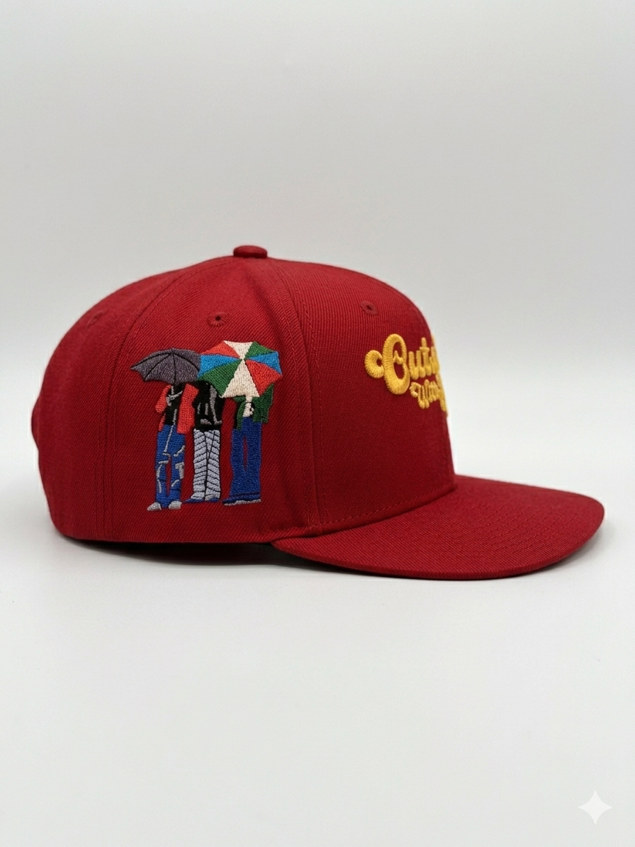 RED OUTSIDEWITHNTHN2DO SNAPBACK 🧢   SHIPS 3-4 weeks